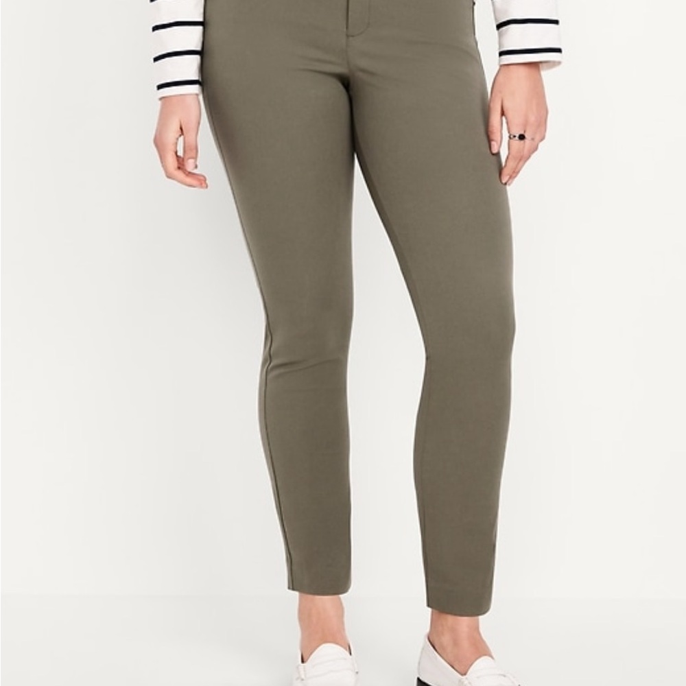 NEW Old Navy Women's high rise pixie skinny ankle pants NEW sz 12